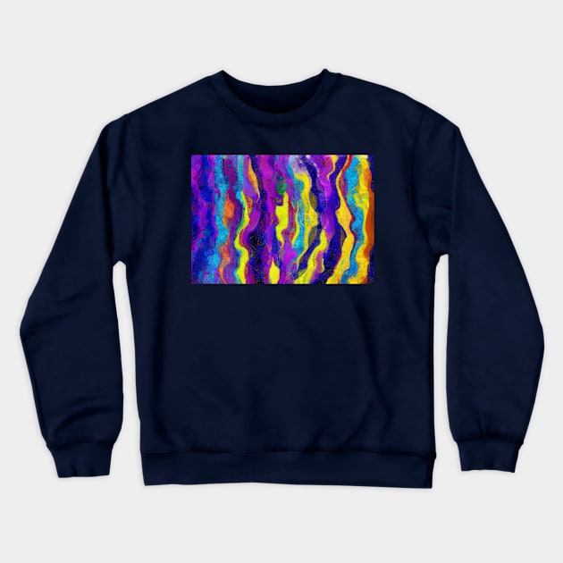 Colorful Dancers Crewneck Sweatshirt by Ryan Rad